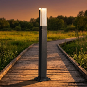 Fabrication sur mesure de lampadaires LED électriques modernes en aluminium IP65 étanches pour jardin, aménagement paysager commercial, parc, villa, allée - Product Image 3