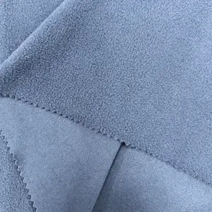 100%polyester Fiber Polar Fleece Fabric Warmth Breathable Winter Mens Jackets Fabric Eco-friendly Clothes Fabric For Jackets