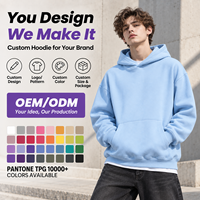 Hoodie Pria Berkualitas Tinggi, Sweatshirt Unisex Oversize, Hoodie Pullover Custom Logo, Hoodie Pria Berat Bahan Tebal Custom