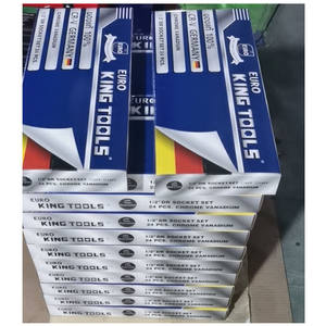 Juego de enchufes alemanes, juego de herramientas populares de color negro, 24 Uds. - Product Image 6