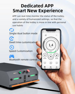 Popular capacidad de carga de 100kg <span class=keywords><strong>Robot</strong></span> AGV vehículo guiado automatizado AGV pequeño rápido Industrial <span class=keywords><strong>Robot</strong></span> chasis Agv Base <span class=keywords><strong>Robot</strong></span> móvil - Product Image 3