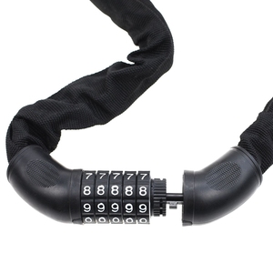 YH1366 chaîne de vélo en acier et câble de verrouillage de <span class=keywords><strong>moto</strong></span> combinaison antivol serrure de vélo avec mot de passe cylindres de verrouillage produit - Product Image 6