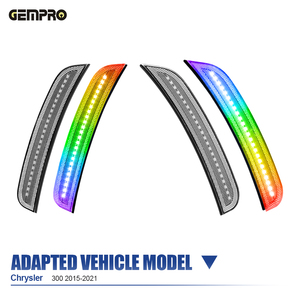 थोक आरजीबी बहु-रंग नेतृत्व वाली साइड मार्कर प्रकाश चौड़ाई संकेतक 300 2015-2021 वायरलेस कंट्रोल सिग्नल लैंप - Product Image 5