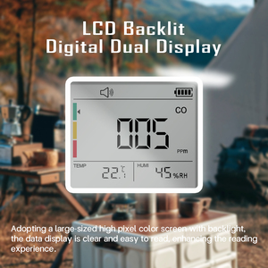 เครื่องตรวจจับคาร์บอนมอนอกไซด์แบบ3 in 1 yhcmeter - Product Image 6