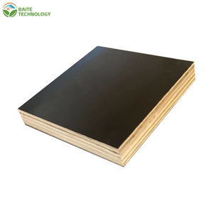 Contrachapado WBP de 18 mm con revestimiento de película, diseño chino, alta tasa de rotación (1 año), impermeable, laminado de doble cara para encofrados de construcción - Product Image 3