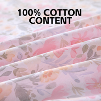 Vente en gros de draps de lit personnalisés, 4 pièces, housse de couette, ensemble de literie 100% coton, taille king, taille queen, taille complète, ensembles de draps super doux et luxueux