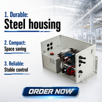 Nouvelle unité hydraulique robuste (CE/ISO) DC12V/24V Garantie 1 an Véhicule à aile unique en alliage d'aluminium