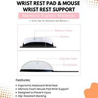 Ensemble clavier ergonomique professionnel et repose-poignets pour souris, prix de gros en stock