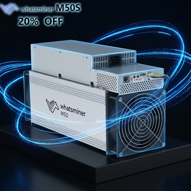 UAE In Stock WhatsMiner M50 120T Used ASIC Miner Bitcoin Mining Hardware SHA256 BTC Miner Ready to pick up