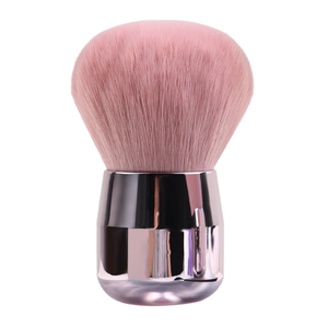 Brocha <span class=keywords><strong>de</strong></span> Maquillaje Kabuki Angular con Mango <span class=keywords><strong>de</strong></span> Plástico y Cerdas Sintéticas, Diseño <span class=keywords><strong>de</strong></span> Hongo, para Polvo Facial, Rubor y <span class=keywords><strong>Limpieza</strong></span> <span class=keywords><strong>de</strong></span> Uñas, con Logotipo Personalizado - Product Image 1