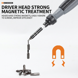 11 In 1 Ratcheting <b>Screwdriver</b> Set With Interchangeable Bits Cross Phillips Head Matte Finish Anti Slip Handle Diy Tools - Product Image 3