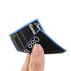 สติกเกอร์เตือนการบำรุงรักษารถยนต์แบบกันน้ำ พิมพ์สองด้าน ป้องกันรอยขีดข่วน  แบบกำหนดเองได้ สำหรับร้านซ่อมรถยนต์ - Product Image 1