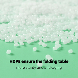 Homful bán buôn trắng di động ngoài trời có thể gập lại bảng nhựa Ăn Gấp bảng ngoài trời cho các sự kiện - Product Image 5