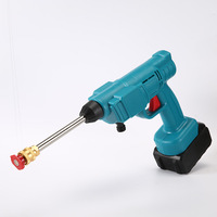 Pompe à eau haute pression sans fil portable, batterie au lithium rechargeable, machine de lavage de voiture, pistolet pulvérisateur, outil électrique domestique