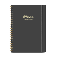 Carnet de notes personnalisé avec impression quotidienne, annuelle, planificateur, journal à points, agenda, cahier d'exercices, journal d'étudiant, objectifs scolaires, carnet de notes professionnel