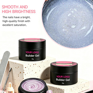 New Arrival OEM/ODM Professional <b>Nail</b> Supplies Private Logo Hard Gel Builder for <b>Nail</b> <b>Extension</b> <b>Nail</b> Gel Polish for Salon - Product Image 2