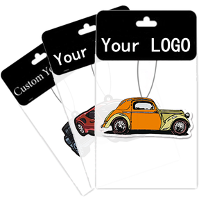 KCTION Regalos para Dueños de Autos, Accesorios Promocionales para Autos, Ambientador de Papel con Forma de <span class=keywords><strong>Auto</strong></span> de Primera Calidad, Aroma Duradero, Ambientador Colgante para <span class=keywords><strong>Auto</strong></span> - Product Image 2