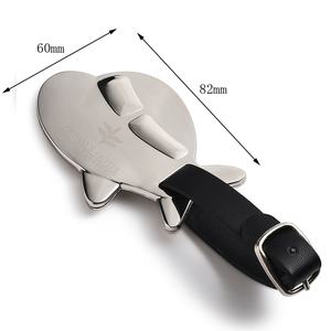 Étiquettes de bagages personnalisées avec logo sur mesure, étiquettes de nom personnalisées pour valises de voyage, étiquettes de bagages en métal - Product Image 3