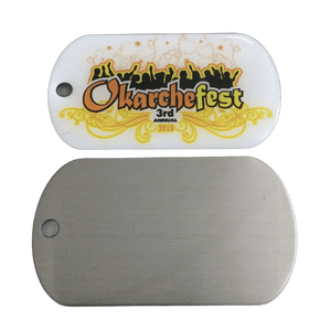 Bán buôn tùy chỉnh Thời Trang Logo Thư Kim Loại Dog <span class=keywords><strong>Tags</strong></span> hip hop Phong cách Dây chuyền hợp kim kẽm - Product Image 3