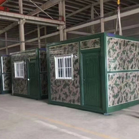 Maison préfabriquée en bois pliable, maisons préfabriquées pliables, installation préfabriquée, maison à deux étages