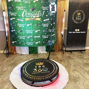 Photomaton 360 lumières alimenté par batterie changement de couleur lumière LED pour entrepôt 360 photomaton 360 degrés - Product Image 4