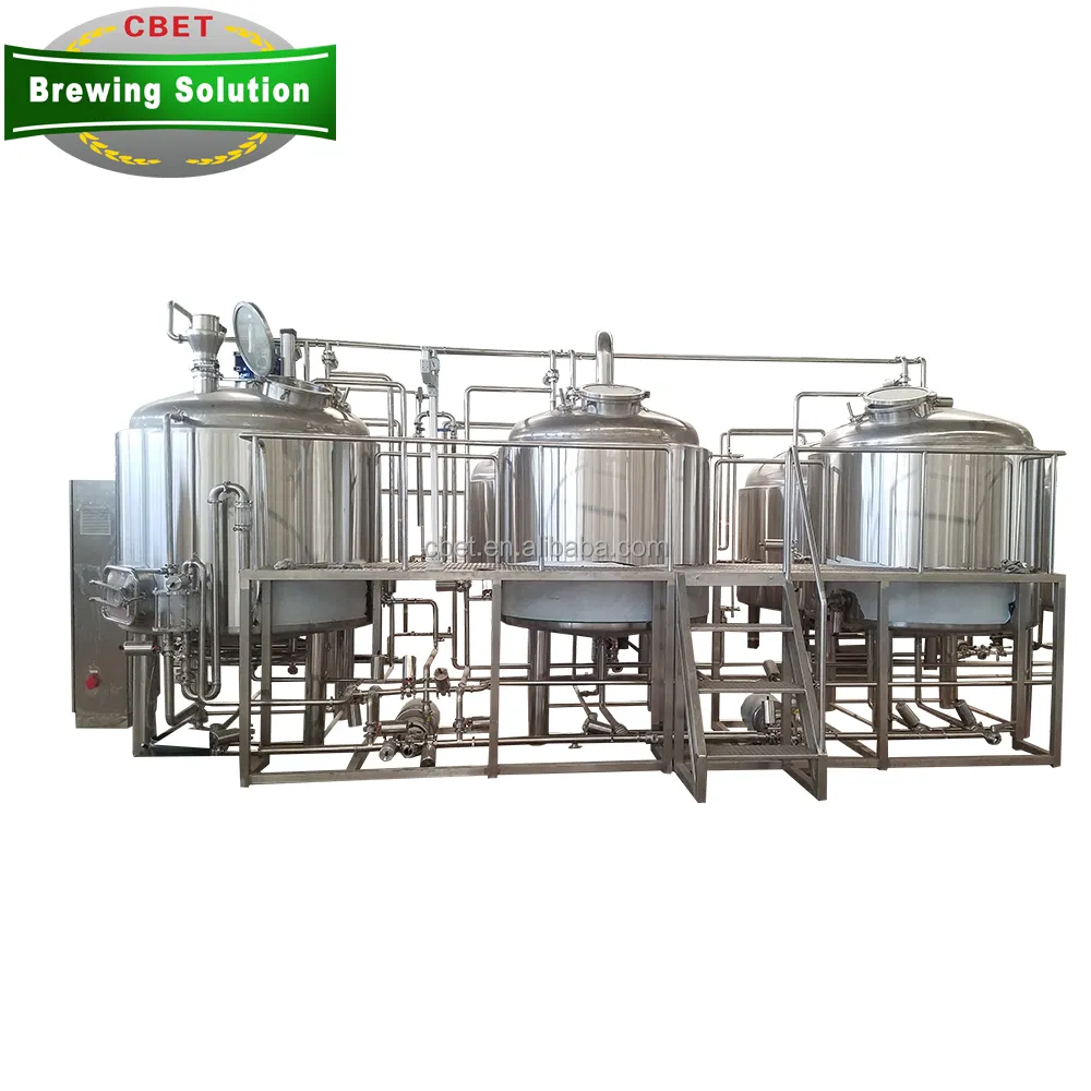 Turnkey Commercial Beer Brewing Equipment Manufacturer Brewery System For Sale