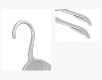 DD4512 Platzsparende Kleiderbügel Schulter Anti-Rutsch-Schrank Kleiderbügel für Mäntel Hemden Kunststoff Trocken reinigung Shop Kleiderbügel