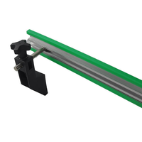 Support de garde-corps réglable en acier inoxydable 304, support de convoyeur en plastique et nylon, support de montage latéral fixe pour convoyeur à bande