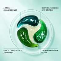 Nouvelles Capsules de Lessive 4-en-1 17g – Détachant Puissant, Détergent Dissoluble, Formule Hypoallergénique – Fournisseur OEM/ODM