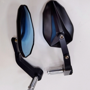 Accessoires de pièces de moto universelles JP Motor pour CB400F <span class=keywords><strong>CB500F</strong></span> CB650r haute Vision CNC guidon bleu rétroviseur latéral - Product Image 1