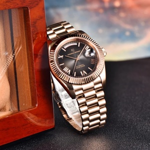 PAGANI DESIGN 1752 Men's Watches Rose Gold Luxury Automatic Watch for Men Mechanical Wristwatches Sapphire Mirror <b>Clock</b> Gift Man - Product Image 4