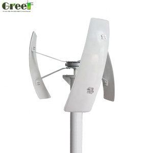 1kw 3KW 5KW 10KW gió năng lượng mặt trời Hybrid Hệ thống gió thẳng đứng Máy phát điện tuabin vawt - Product Image 6
