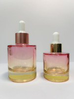 Nouvelle conception, flacon compte-gouttes à long bec, flacon vide pour huile essentielle, flacon pompe en verre pour sérum, 30 ml avec boîte
