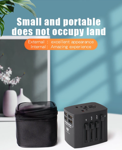 Bộ Sạc Nhanh Đa Năng Bộ Chuyển Đổi Du Lịch Quốc Tế Bộ Chuyển Đổi Nguồn Điện Hoa Kỳ Bộ Chuyển Đổi Du Lịch Toàn Cầu Với 4 Cổng USB - Product Image 2