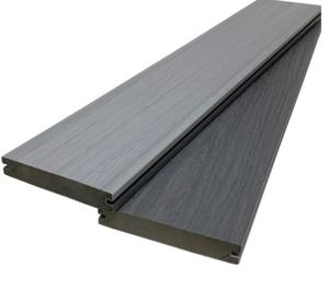 <span class=keywords><strong>Pavimentazione</strong></span> per <span class=keywords><strong>Esterni</strong></span> in Composito Legno-Plastica, Pavimento Bicolore, Piastrelle WPC con Effetto 3D in Rilievo - Product Image 1