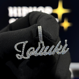 Pendentif personnalisé Louuki avec nom, collier avec inscription personnalisée, bijoux personnalisés pour hommes et femmes - Product Image 6