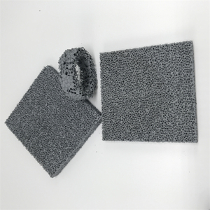 Filtration dans l'industrie de la fonderie et de la fonderie-malaxure utilisant des plaques filtrantes en mousse céramique alvéolée SiC - Product Image 6