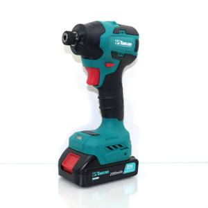 Yüksek verimli lityum pil 3 dişliler ayarı 1/4 "otomobil bakım için güç darbe anahtarı 21V elektrikli akülü aracı - Product Image 1