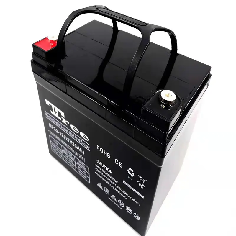 Free maintenance sealed lead acid battery golf carts sealed lead acid battery 6- dzf- 33 (12v33ah) vrla battery