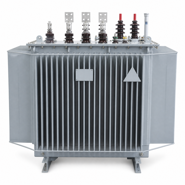 S13-100 KVA Oil Immersed Distribution Transformer 10kV 0.4kV Three Phase Aluminium Low Loss