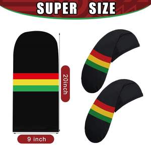 Madeshine Hombres Spandex Transpirable Cuidado del cabello Elástico Titan Skull Wave Dreadlock Bonnet Gorro de dormir para mujeres Cabello <span class=keywords><strong>largo</strong></span> - Product Image 2