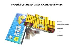 Высококачественная Заводская прямая липкая доска для ловушки для тараканов с безопасным высокопрочным клеем привлекает вредителей, твердая бумага для борьбы с вредителями - Product Image 2