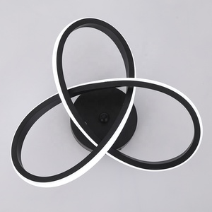 Plafoniera di Design Nordico a Trifoglio da 22W con Lampada a <span class=keywords><strong>LED</strong></span> per <span class=keywords><strong>Corridoio</strong></span>, Ingresso e Camera da Letto - Product Image 2