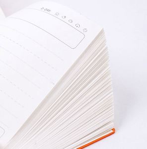 Carnet de notes/journal en cuir rigide personnalisé 105x105mm avec 60 feuilles et reliure cousue – Vente en gros - Product Image 3