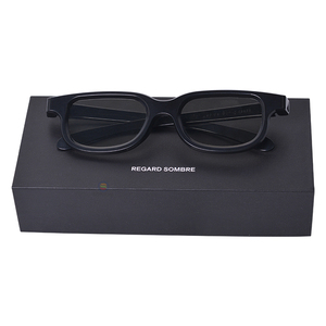 Роскошная витрина для солнцезащитных очков на заказ с матовым ламинированием и шелкографической печатью для демонстрации очков в подарок - Product Image 5