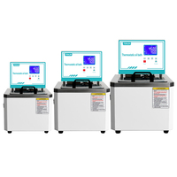 Appareils thermostatiques de laboratoire à contrôle numérique, bain-marie à température constante 6L en acier inoxydable avec grande pompe pour chauffage, certifiés CE ISO9001