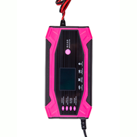 Chargeur rapide électrique intelligent 10A/5A DC, adaptateur d'alimentation 12V/24V pour batteries au plomb de voiture et moto, réparation par impulsions