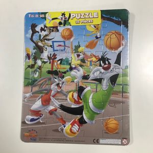 Chipboard puzzle with tray framework the kids - Product Image 1