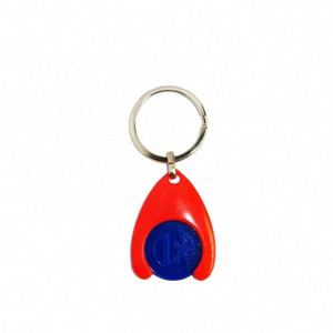 Promotional Logo Printed Custom Cheap <b>Plastic</b> <b>Trolley</b> Coin - Product Image 4