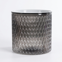 Pot de fleurs hydroponique en résine plastique transparente, aspect verre, auto-arrosant, respirant, résistant à la corrosion, pour une utilisation sur le bureau en intérieur
